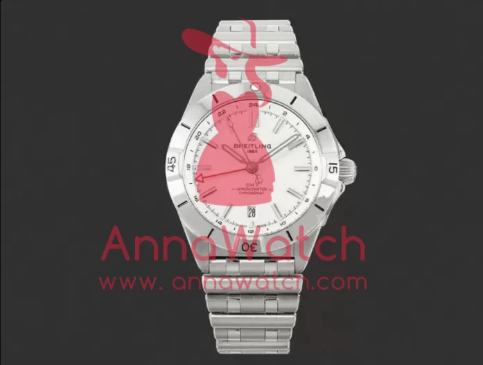 Chronomat GMT 40mm SS / SS White Dial BLSF A2836 - Image 2