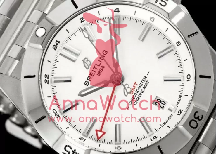 Chronomat GMT 40mm SS / SS White Dial BLSF A2836 - Image 4