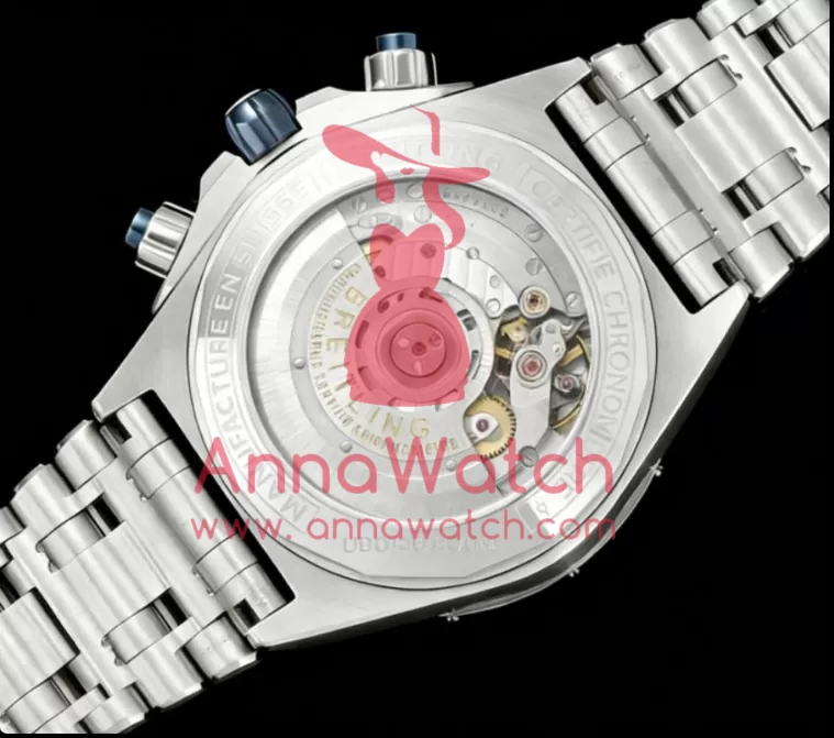 Super Chronomat B01 44MM SS / SS Blue / Stk TF A7750 - Image 6