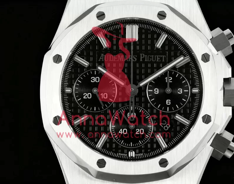 Royal Oak Chrono 26240ST 41mm SS / SS Black / Stk BF A7750 - Image 2