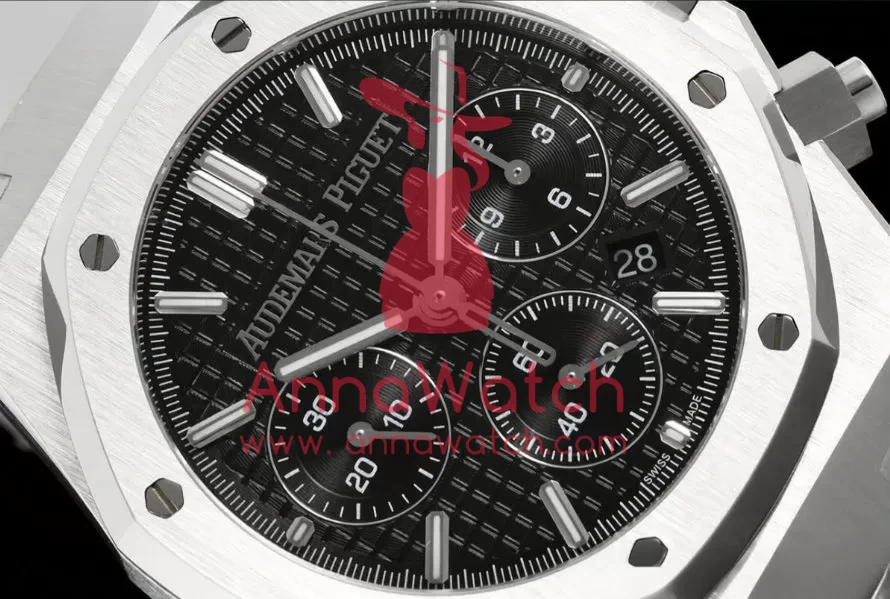 Royal Oak Chrono 26240ST 41mm SS / SS Black / Stk BF A7750 - Image 3