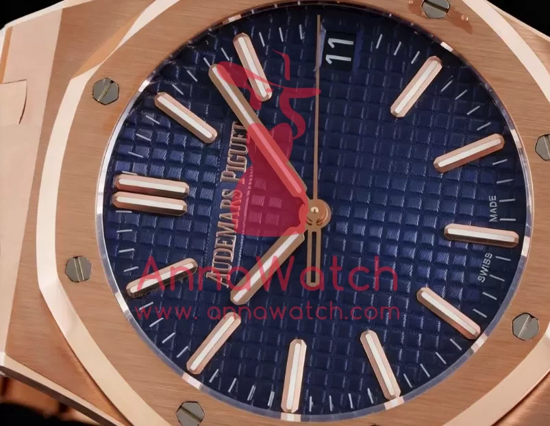 Royal Oak 15510 41mm RG / RG Blue / Stk BF A4302 - Image 2