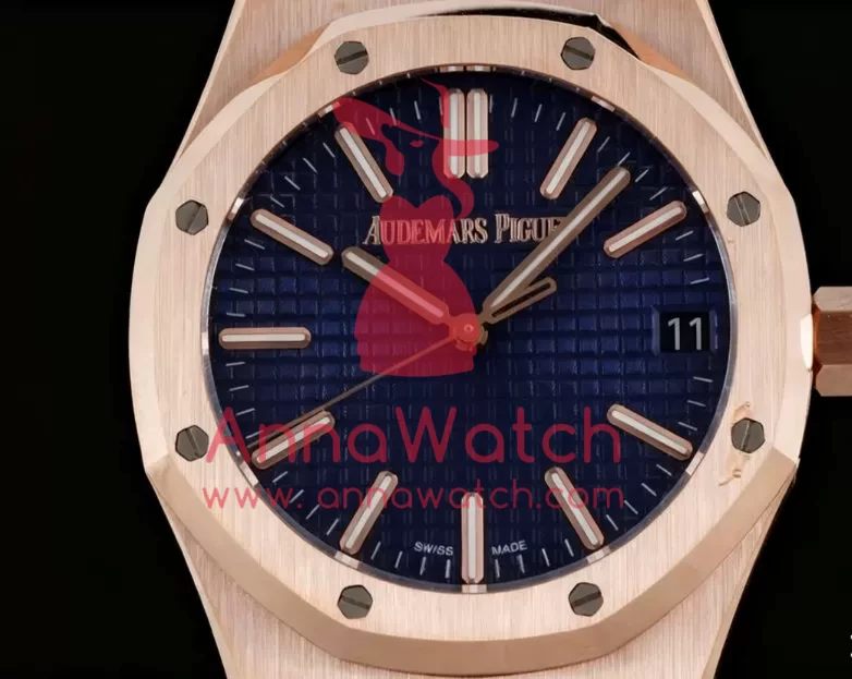 Royal Oak 15510 41mm RG / RG Blue / Stk BF A4302 - Image 3