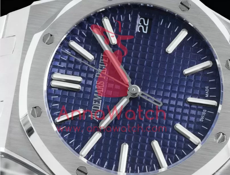 Royal Oak 15510 41mm SS / SS Blue / Stk BF A4302 - Image 4