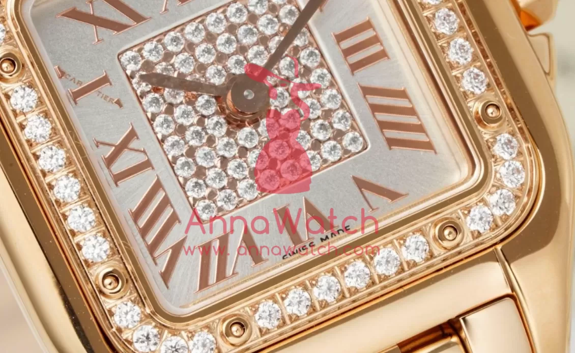 Panthere Secrete De Ladies 22mm Dia RG / RG Diamonds Dial AF Quartz - Image 6