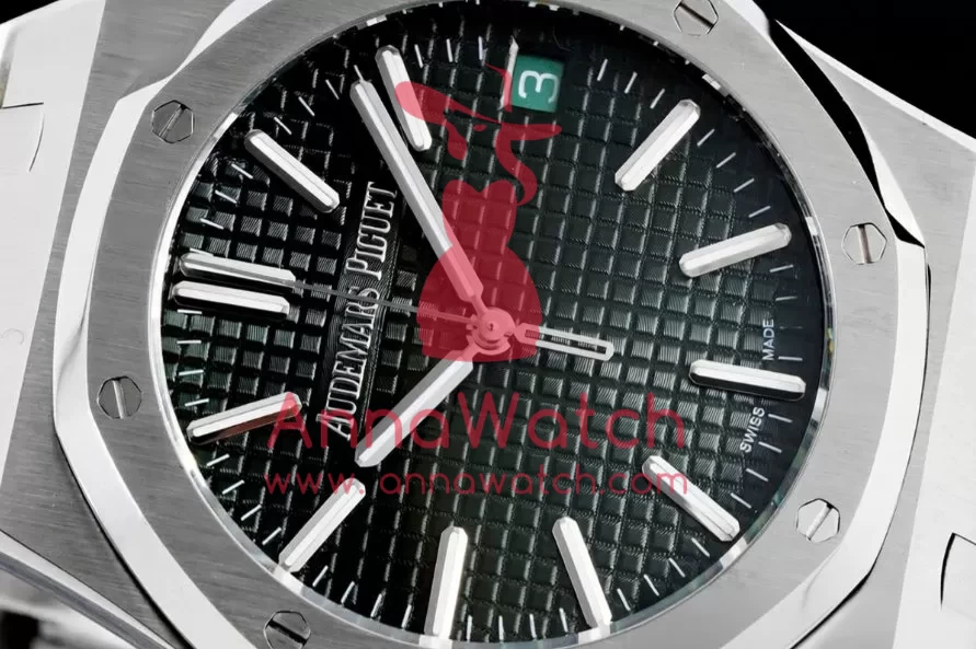 Royal Oak 15510 41mm SS / SS Green / Stk BF A4302 - Image 3