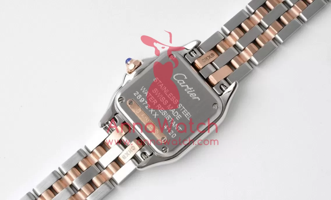 Panthere Secrete De Ladies 22mm Dia RG / SS White Dial BVF Quartz - Image 8