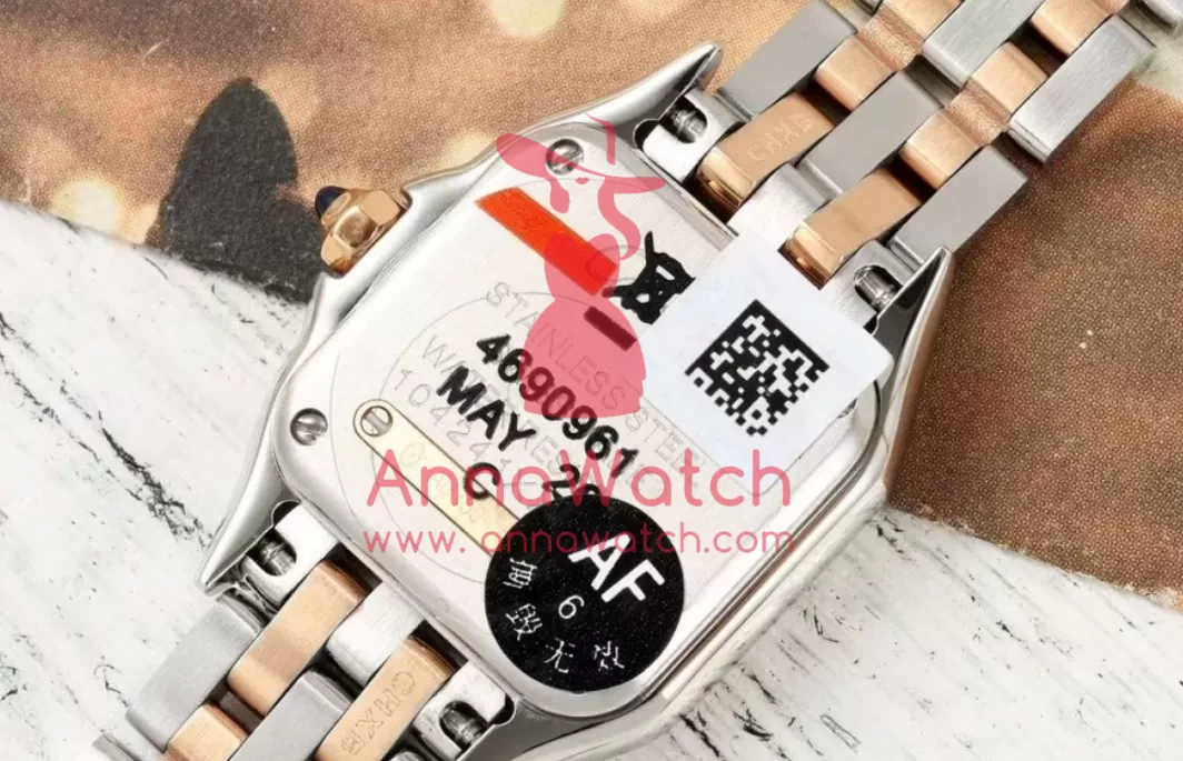 Panthere Secrete De Ladies 22mm Dia RG / SS Brown Dial AF Quartz - Image 9
