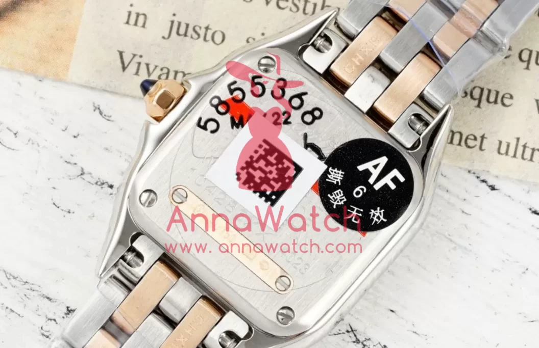 Panthere Secrete De Ladies 22mm Dia SS / RG Diamonds Dial AF Quartz - Image 8