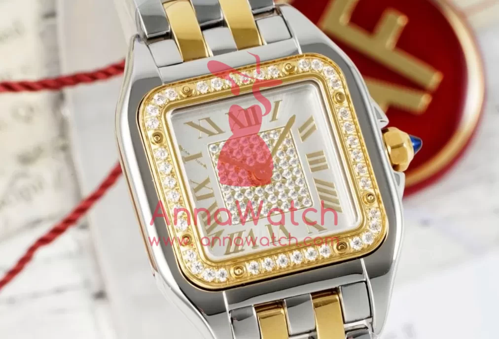 Panthere Secrete De Ladies 22mm Dia SS / YG Diamonds Dial AF Quartz - Image 3