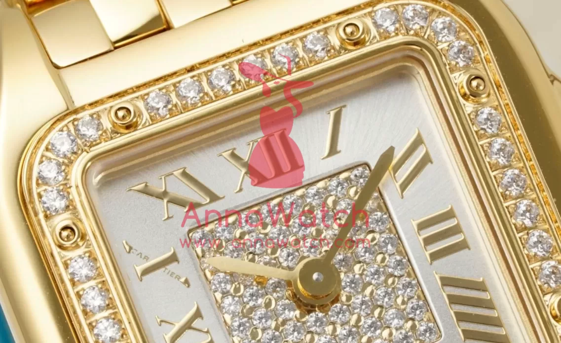 Panthere Secrete De Ladies 22mm Dia YG / YG Diamonds Dial AF Quartz - Image 5