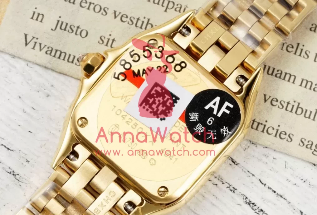 Panthere Secrete De Ladies 22mm Dia YG / YG Diamonds Dial AF Quartz - Image 9