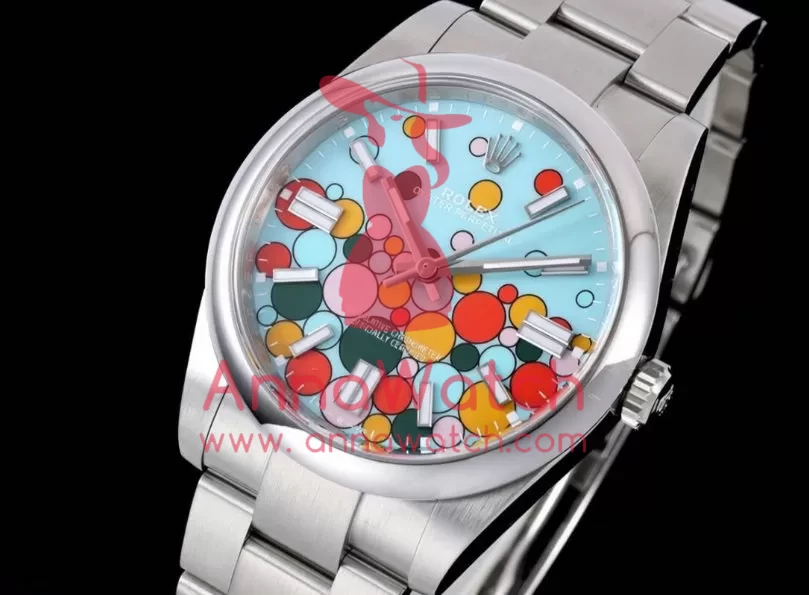 Oyster Perpetual 124300 41mm SS / SS Celebration Dial VF DD3230 - Image 2