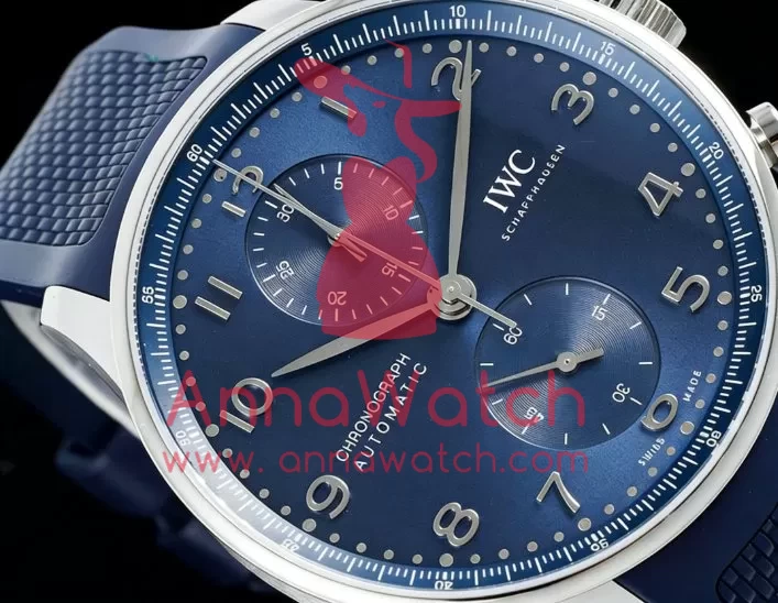 Portuguese Chrono 41mm SS / RU Blue Dial Z+F A69355 - Image 4