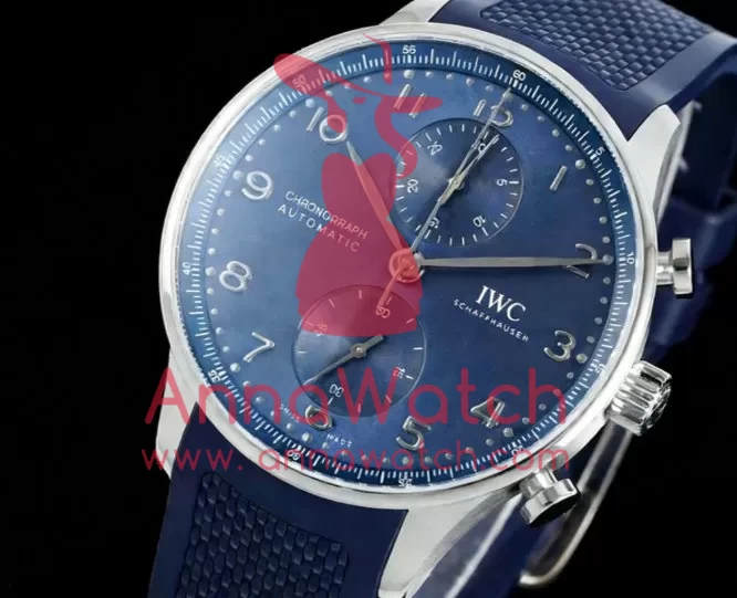 Portuguese Chrono 41mm SS / RU Blue Dial Z+F A69355 - Image 2
