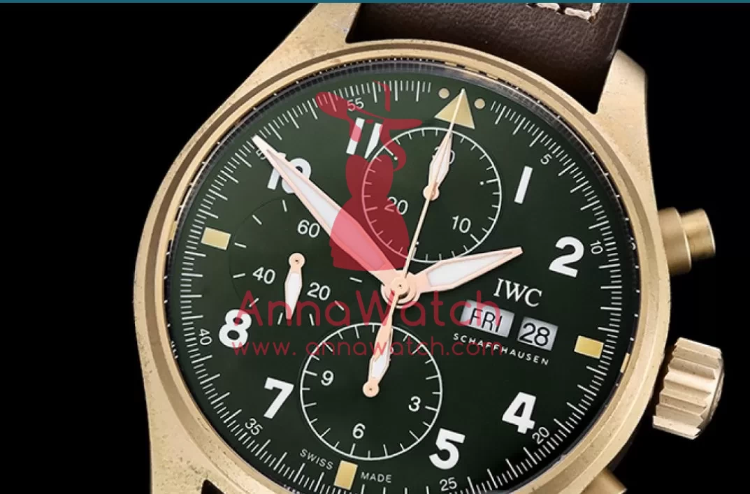IWC ?C Pilot Chrono Spitfire IW387902 Brz BR / LE Grn ZF A7750 - Image 2