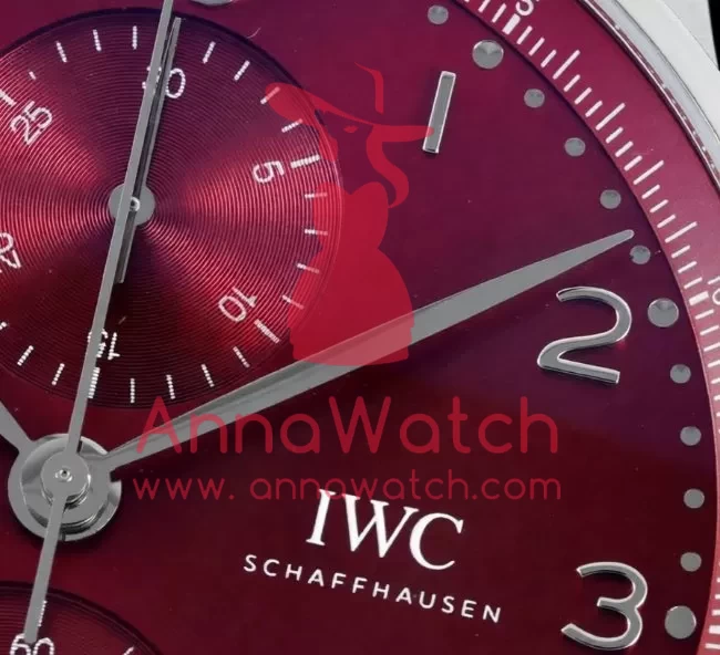 Portuguese Chrono 41mm Red Dial On Black Strap SS / LE V6SF A69355 - Image 4