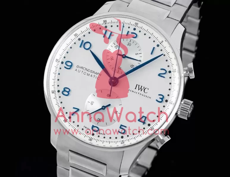Portuguese Chrono 41mm SS / SS White Dial V6SF A69355
