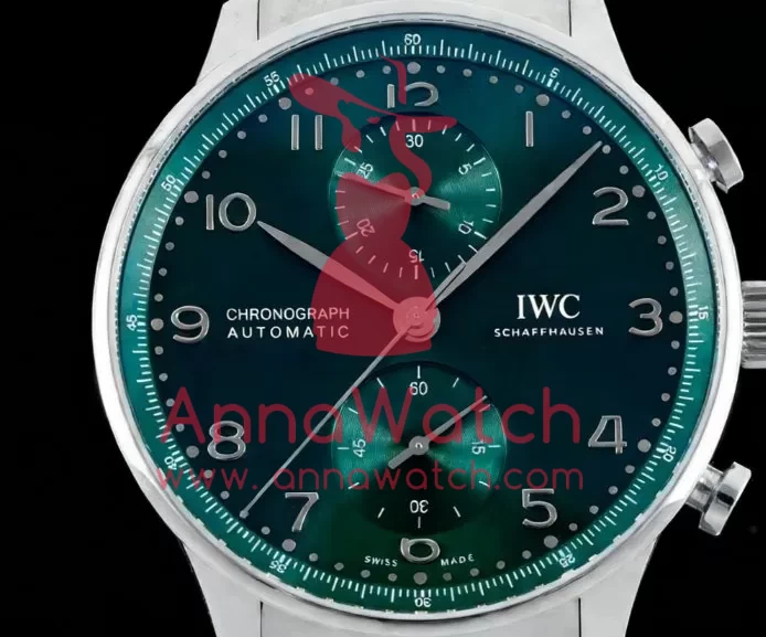 Portuguese Chrono 41mm SS / SS Green Dial V6SF A69355
