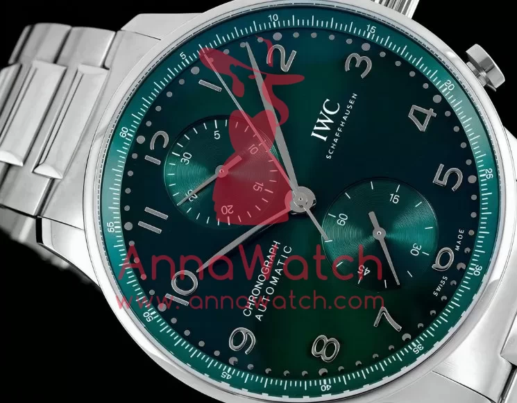 Portuguese Chrono 41mm SS / SS Green Dial V6SF A69355 - Image 3