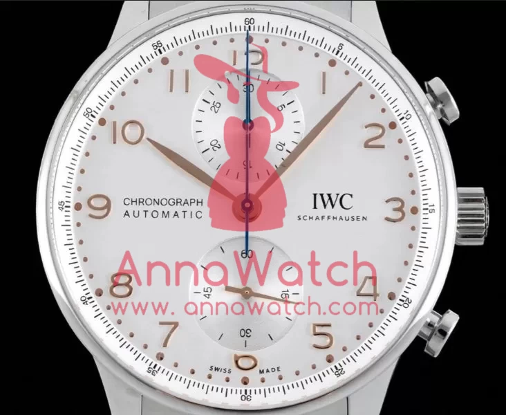 Portuguese Chrono 41mm SS / SS White Dial V6SF A69355
