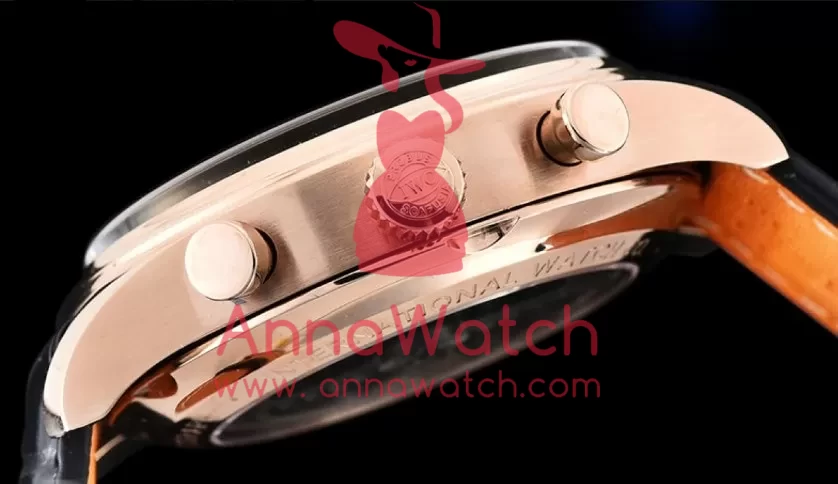 IWC ?C Portugieser Chronograph Classic RG / LE Black YLF A7750 - Image 9