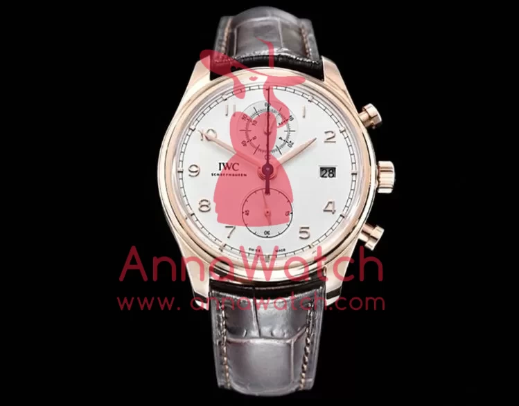 IWC ?C Portugieser Chronograph Classic RG / LE Wht YLF A7750 - Image 2