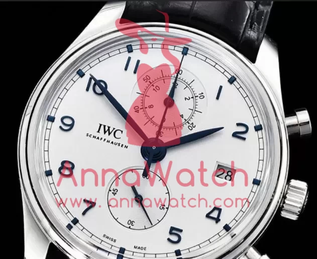 IWC ?C Portugieser Chronograph Classic SS / LE Wht / B YLF A7750