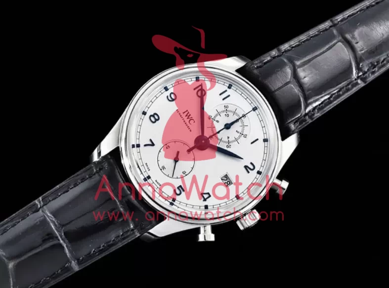 IWC ?C Portugieser Chronograph Classic SS / LE Wht / B YLF A7750 - Image 2