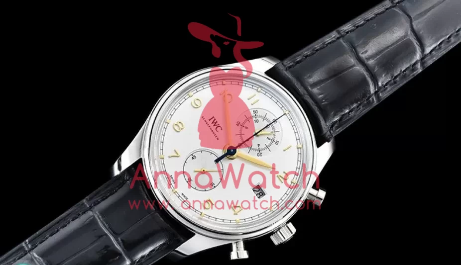 IWC ?C Portugieser Chronograph Classic SS / LE Wht / G YLF A7750 - Image 7