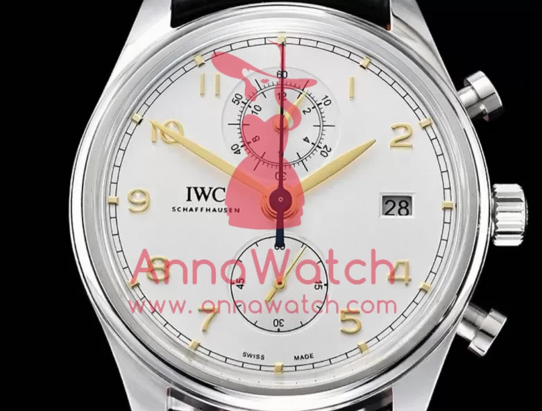 IWC ?C Portugieser Chronograph Classic SS / LE Wht / G YLF A7750 - Image 3