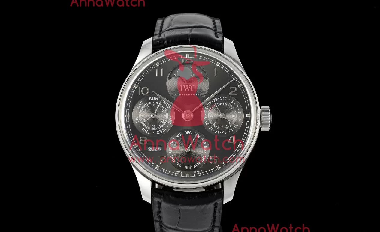Portugieser Perpetual Calendar 5033 44mm SS / LE Dark Gray / Num APSF A51613 - Image 2