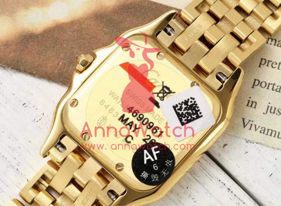 Panthere Secrete De Ladies 22mm Dia YG / YG Green Dial AF Quartz - Image 9