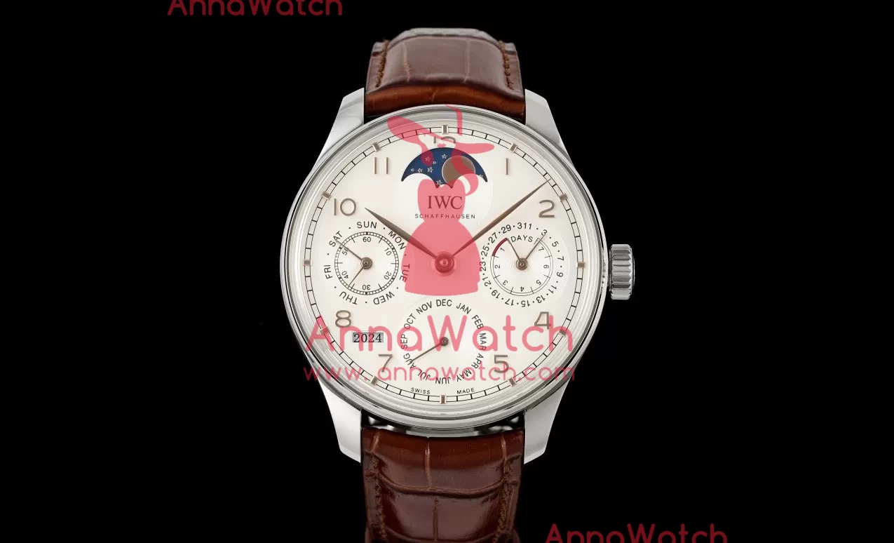 Portugieser Perpetual Calendar 5033 44mm SS / LE White / Num APSF A52610 - Image 4