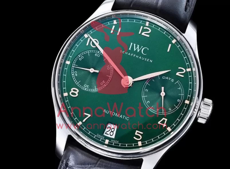 IWC ?C Portugieser 5007 SS / LE Green / Gold Num ZF A52010 Mod