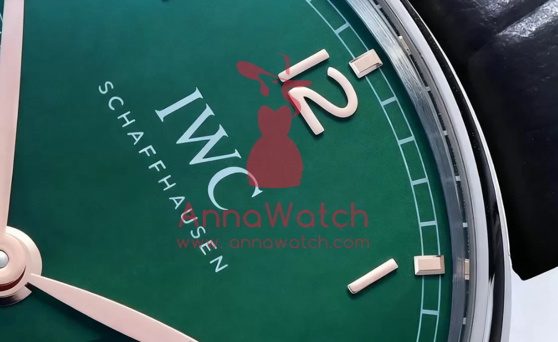 IWC ?C Portugieser 5007 SS / LE Green / Gold Num ZF A52010 Mod - Image 7