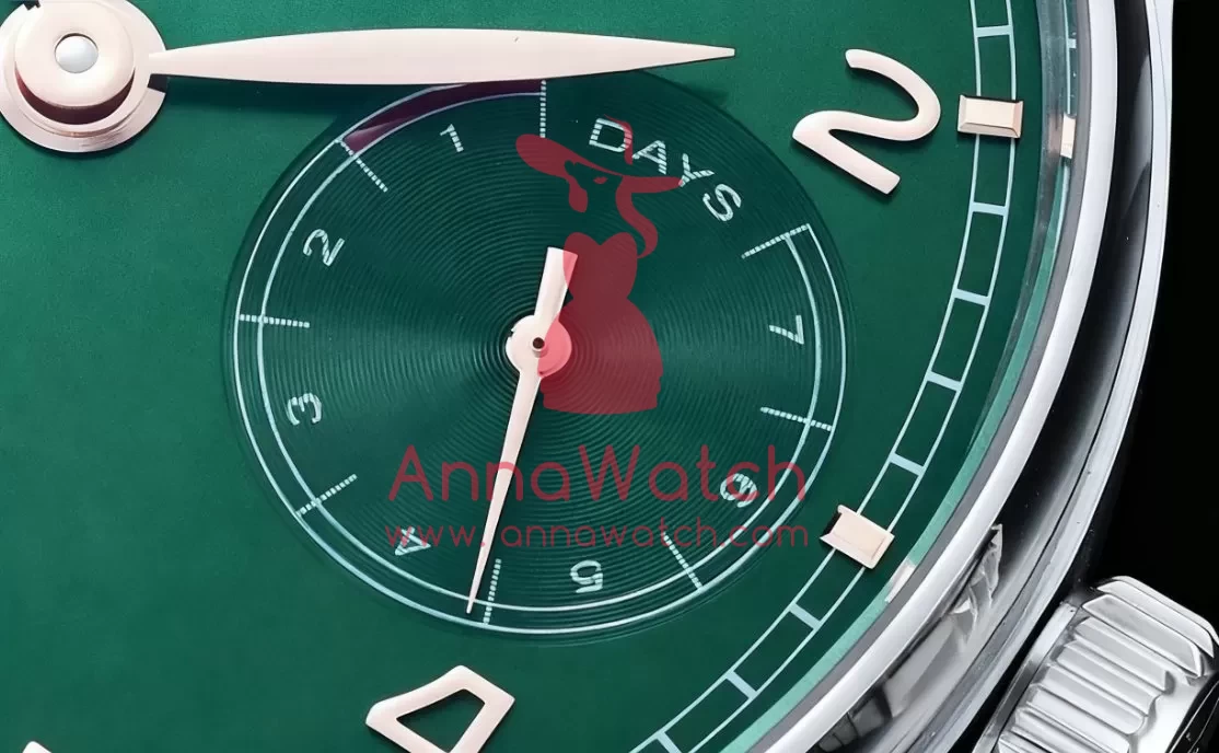 IWC ?C Portugieser 5007 SS / LE Green / Gold Num ZF A52010 Mod - Image 8