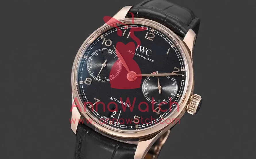 Portugieser 7 Days 42mm RG / LE Black Dial ZF V5 A52010 - Image 2
