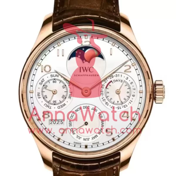 Portugieser Perpetual Calendar 5033 42mm RG / LE White Dial APSF A52010