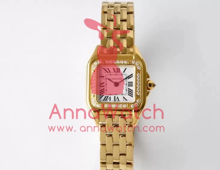 Panthere Secrete De Ladies 22mm Dia YG / YG White Dial BVF Quartz - Image 2
