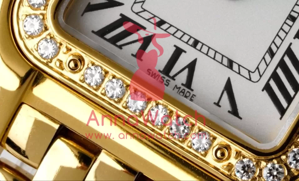 Panthere Secrete De Ladies 22mm Dia YG / YG White Dial BVF Quartz - Image 4