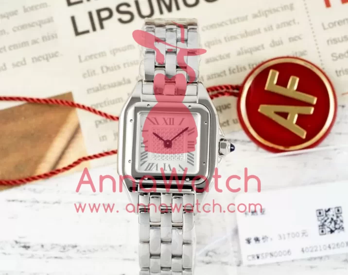 Panthere Secrete De Ladies 22mm SS / SS Diamonds Dial AF Quartz - Image 4