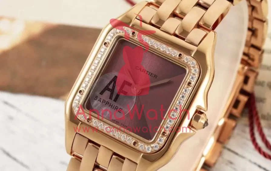 Panthere Secrete De Ladies 27mm Dia RG / RG Brown Dial AF Quartz - Image 2