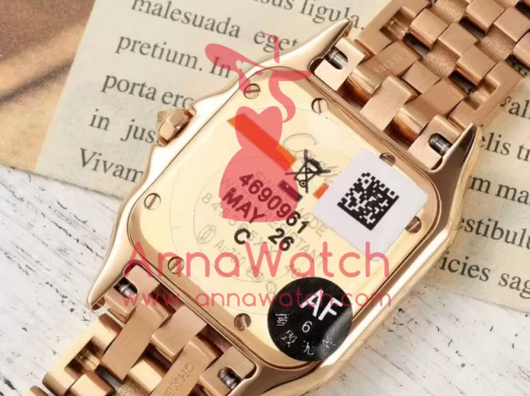 Panthere Secrete De Ladies 27mm Dia RG / RG Brown Dial AF Quartz - Image 9