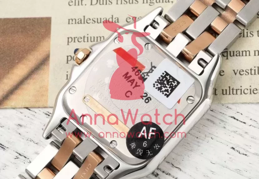 Panthere Secrete De Ladies 27mm Dia RG / SS Brown Dial AF Quartz - Image 9