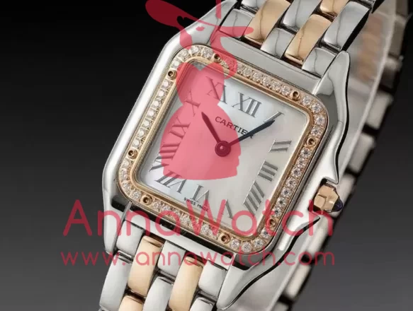 Panthere Secrete De Ladies 27mm Dia RG / SS Mop Dial AF Quartz