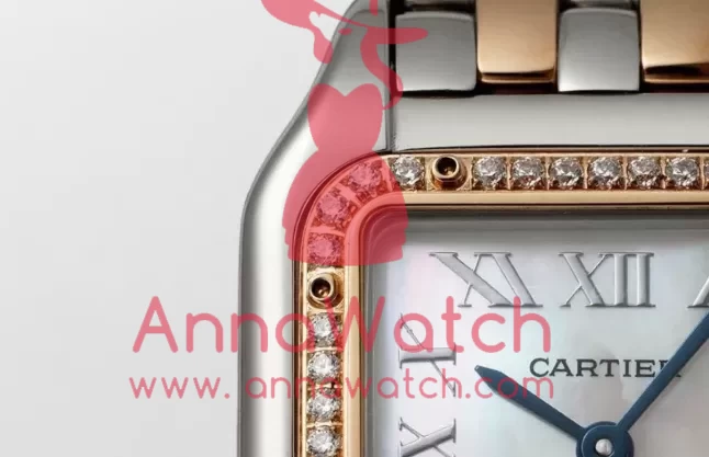 Panthere Secrete De Ladies 27mm Dia RG / SS Mop Dial AF Quartz - Image 6