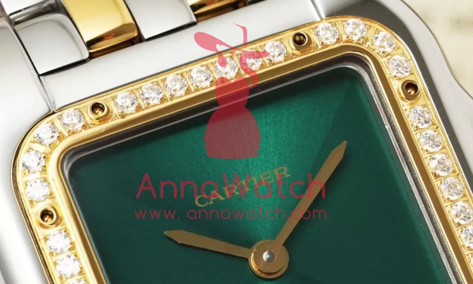 Panthere Secrete De Ladies 27mm Dia SS / YG Green Dial AF Quartz - Image 5