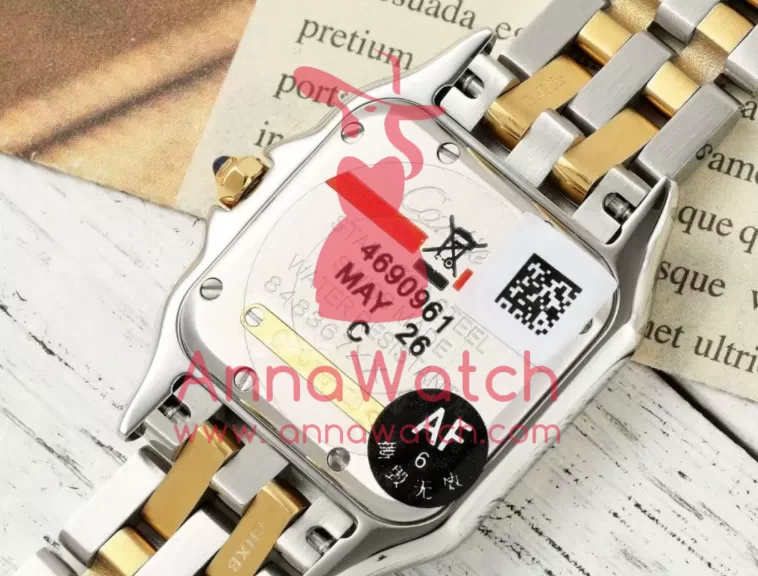 Panthere Secrete De Ladies 27mm Dia SS / YG Green Dial AF Quartz - Image 9