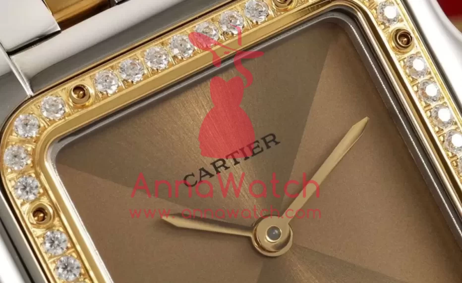 Panthere Secrete De Ladies 27mm Dia YG / SS Gold Brown Dial AF Quartz - Image 5